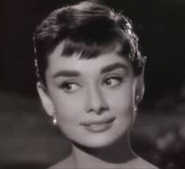 Old picture of Audrey Hepburn